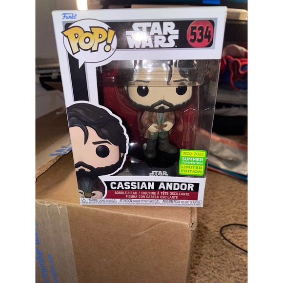 Funko Pop! Star Wars: Cassian Andor - Picture 1 of 7